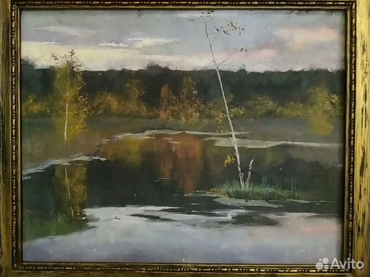 Пейзаж. Поздняя осень-двухсторонний