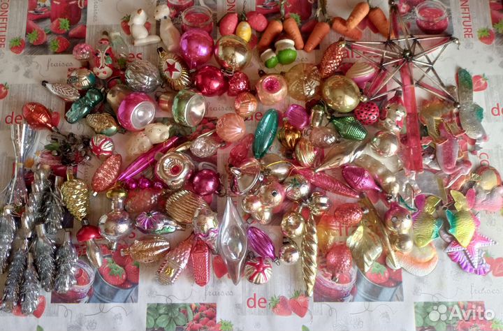 Елочные игрушки СССР