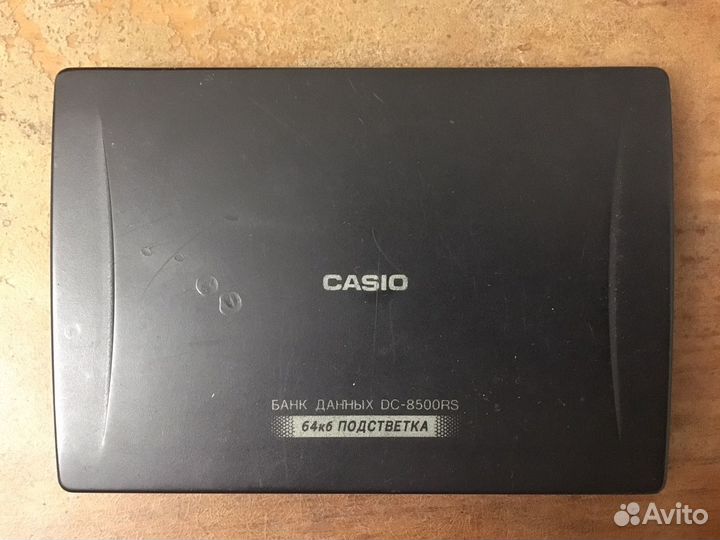 Электронная записная книжка casio DC-8500RS 64кб