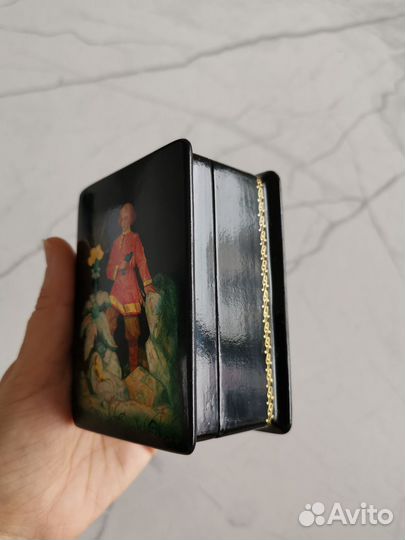 Шкатулка Федоскино СССР 1960е 