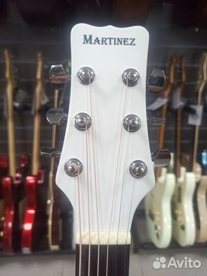 Акустическая гитара Martinez FAW - 702 / WH б/у
