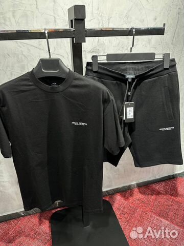 Мужской летний спортивный костюм Armani Exchange