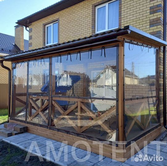 Окна мягкие на беседку, веранду