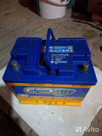 Аккумулятор 60 а/ч обратная пол