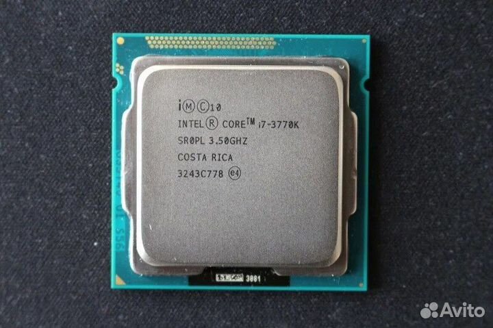 Intel core i7 3770K
