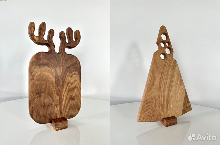 Набор разделочных досок из дуба