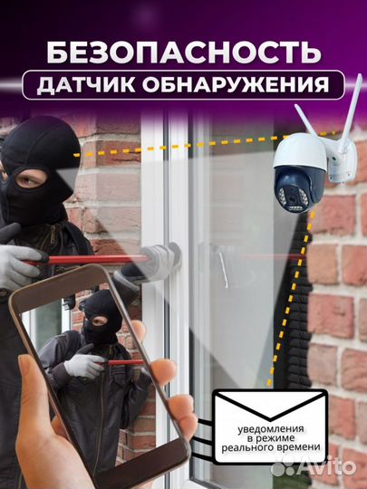 Камера видеонаблюдения уличная с симкартой 4 g