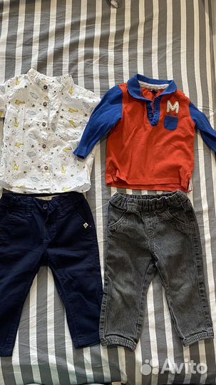 Вещи пакетом на мальчика 80
