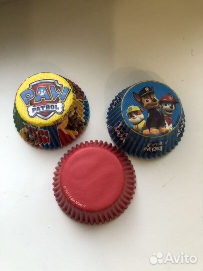 Формы для кексов с украшением «Щенячий патруль»