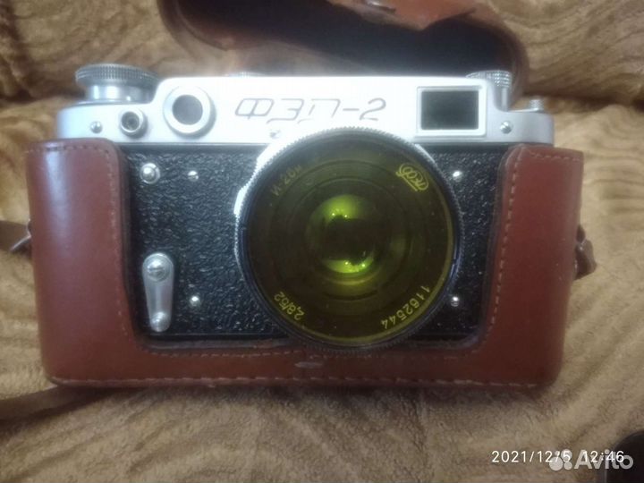 Пленочный фотоаппарат фэд-2