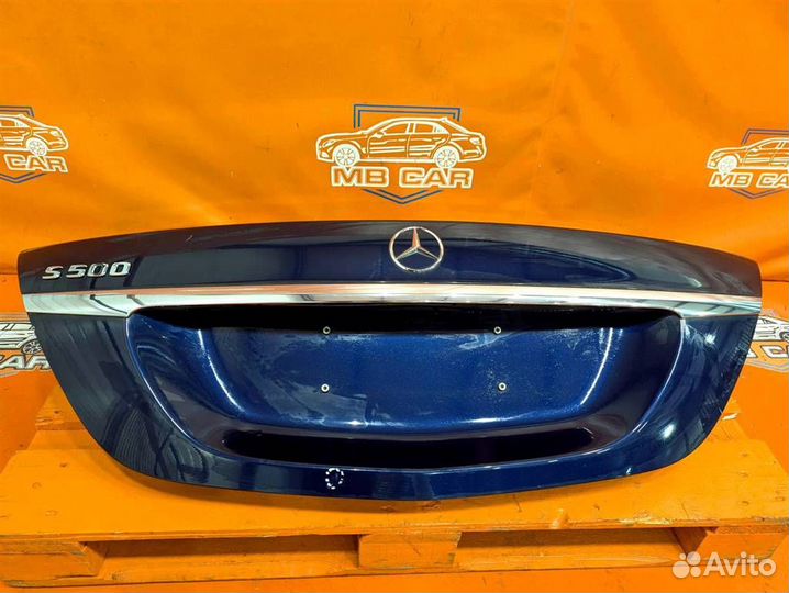 Крышка багажника w222 S-class 278.929 2016