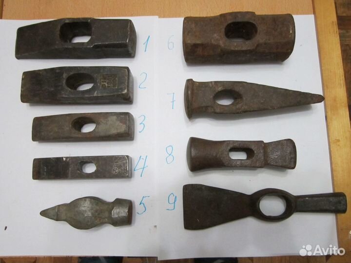 Молотки старинные и СССР