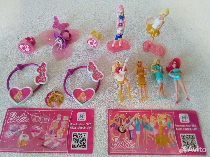 Барби (Киндер сюрприз) 2013г. 2015г. 2016г. 2018г