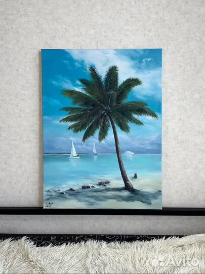 Картина маслом на холсте, 60*80