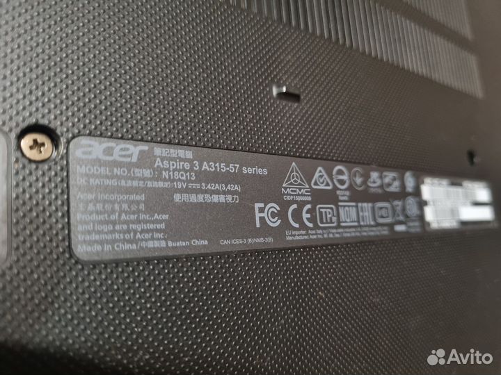 Acer 3 a315 57 series