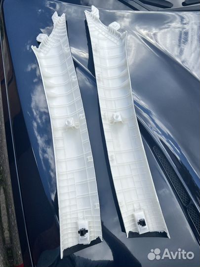 Обшивки стоек лобового стекла на kia stinger