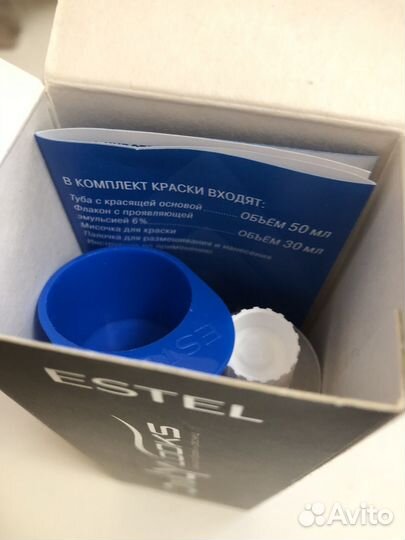 Краска для бровей и ресниц Estel only looks