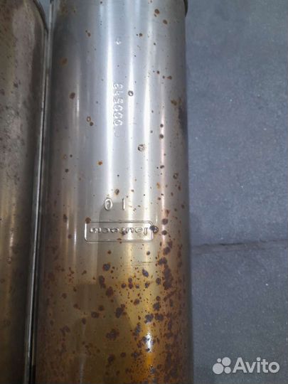 Штатная выхлопная система Лада Веста