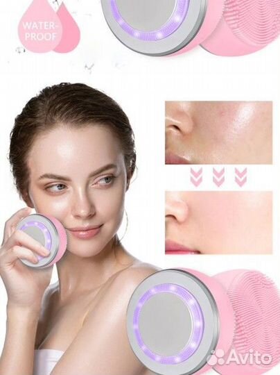 Электрическая щетка для лица новая