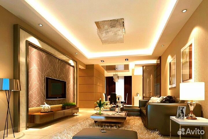 Дизайн Интерьера / Дизайн-Проект / Чертежи / Смета