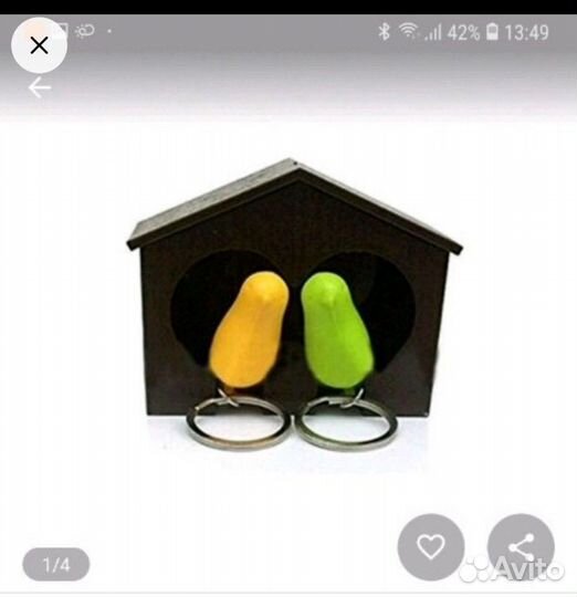 Новая ключница с брелками