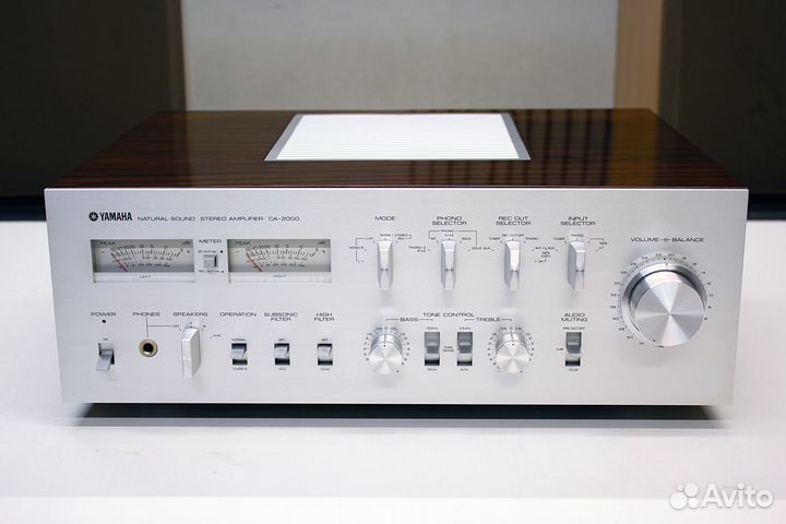 Усилитель Yamaha CA-2000 после реставрации