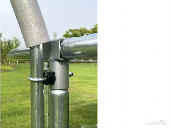 Батут уличный с защитной сеткой