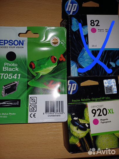 Струйные картриджи, печатающие головки HP/ Epson