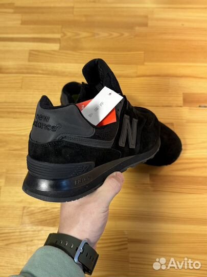 Кроссовки new balance 574 замша