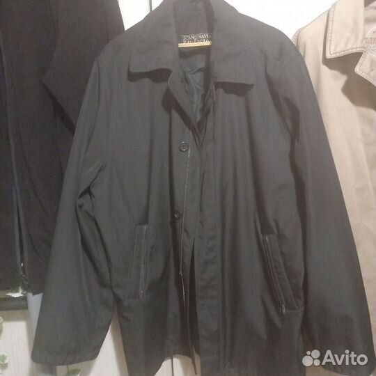 Мужск. куртки-ветровки, классика, р.54-56