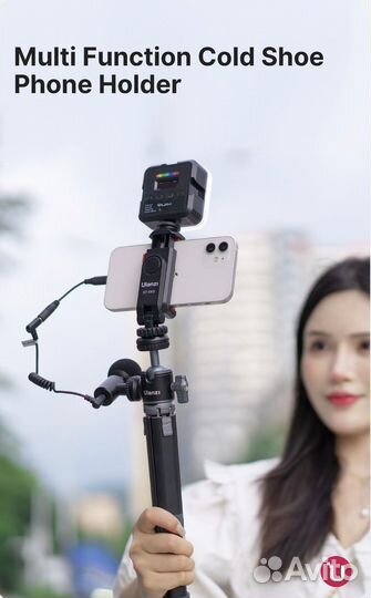 Крепление ulanzi 360 для фото видео на хол башмак