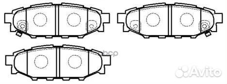 Колодки торм. HP8433 HSB
