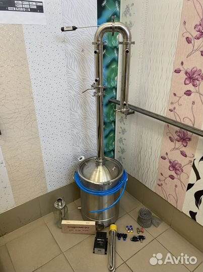 Самогонный аппарат 2 дюйма с кубом 36л комплект