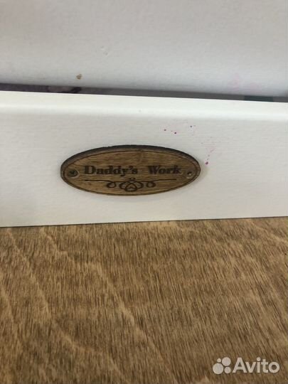 Детский столик и стул daddy's work
