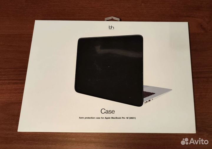 Кейс Macbook Pro 16 (2021) Black