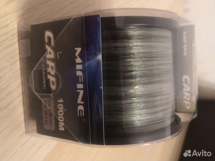 Леска карповая тонущая 1000м Mifine Carp Strong