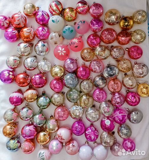 Елочные игрушки СССР