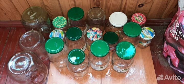 Банки стеклянные