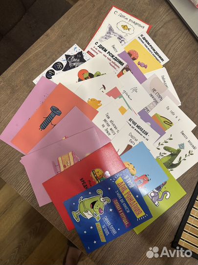 Продам большое количество открыток