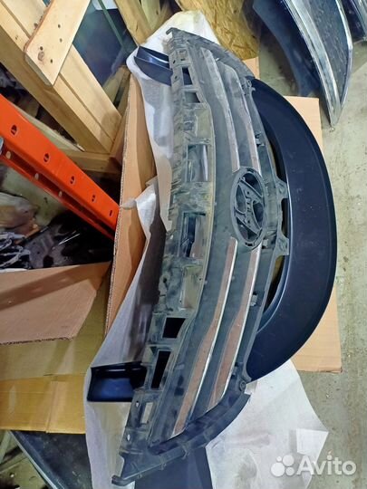 Решетка радиатора Hyundai Solaris 1 2014-2017