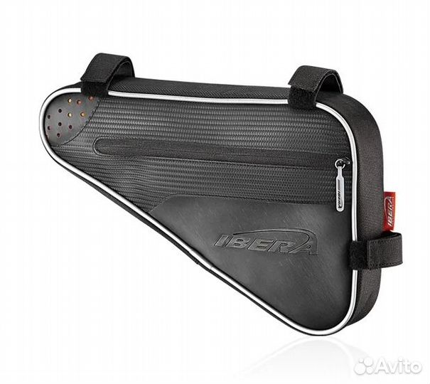 Велосумка Ibera IB-FB2M черно-серая