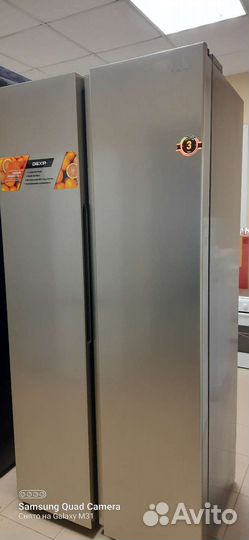 Холодильник Dexp side by side. No Frost. Доставка