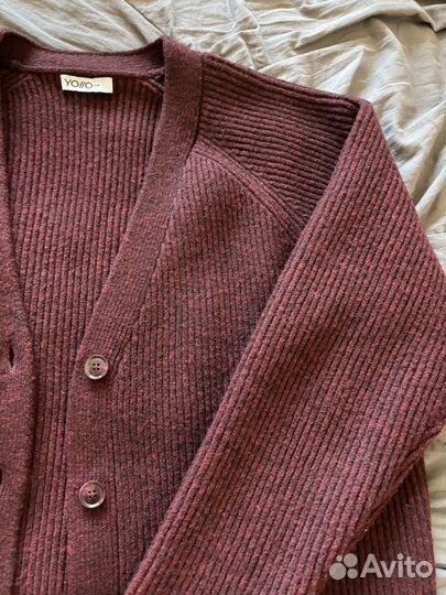 Кардиган винный