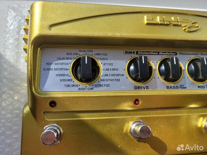 Line6 DM4 Distortion/Overdrive. Гитарный процессор