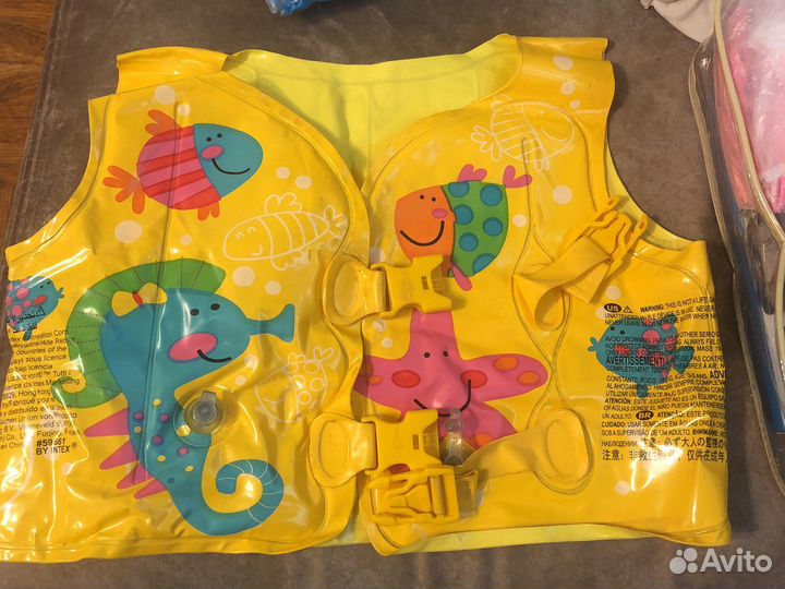 Жилет для плавания 3-5 лет 18-23 кг