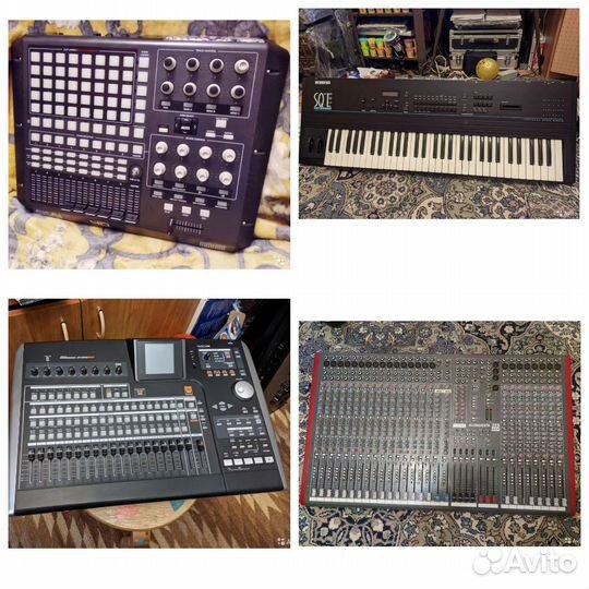 Миди-контроллеры студийной тематики