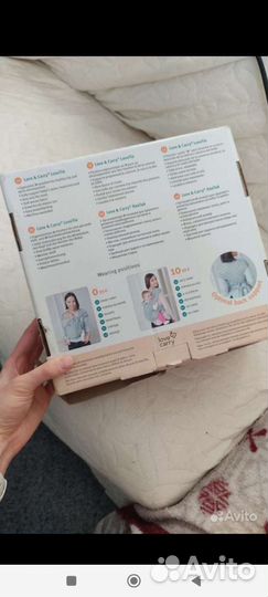 Май слинг LoveTie фирма Love Carry с 0 до 3 лет