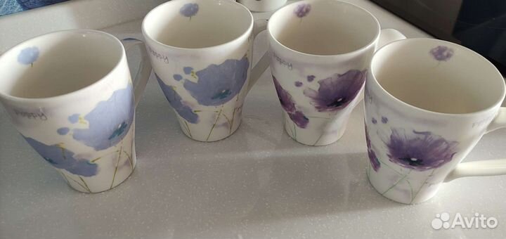 Кружки 4 штуки