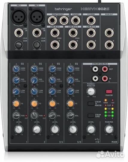 Behringer Xenyx 802S микшер Новый