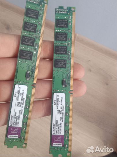 Оперативная память Kingston 2gb x 2